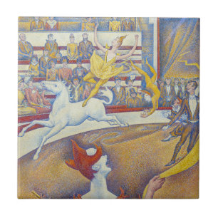 Georges Seurat - Der Zirkus Fliese