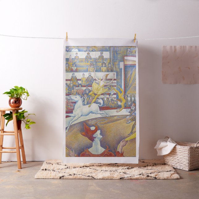 Georges Seurat - Der Zirkus Stoff (Beispiel)