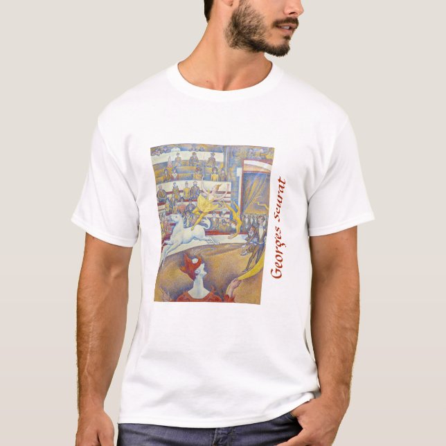 Georges Seurat - Der Zirkus T-Shirt (Vorderseite)