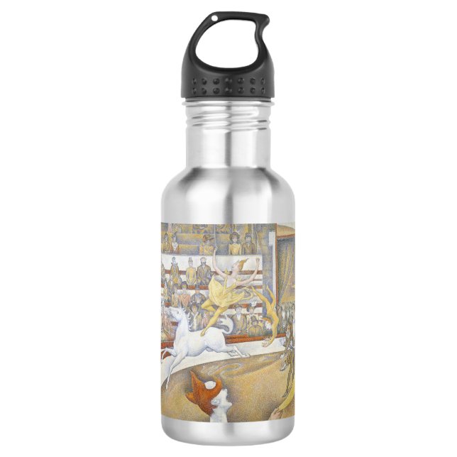 Georges Seurat - Der Zirkus Trinkflasche (Vorderseite)