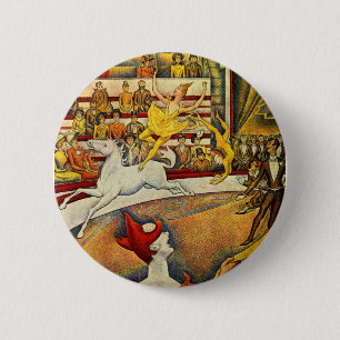 Georges Seurat - Der Zirkus - Zirkus Button