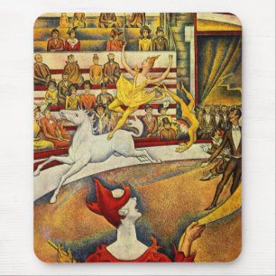 Georges Seurat - Der Zirkus - Zirkus Mousepad