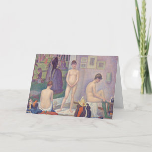 Georges Seurat - Die Modelle Karte