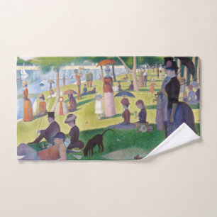 Georges Seurat - Ein Sonntag auf La Grande Jatte Badhandtuch Set
