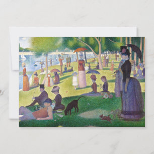Georges Seurat - Ein Sonntag auf La Grande Jatte Einladung