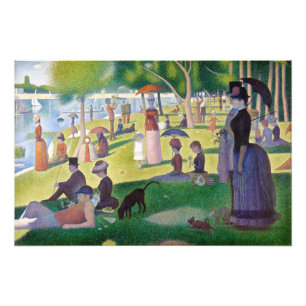 Georges Seurat - Ein Sonntag auf La Grande Jatte Fotodruck