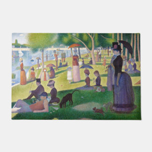 Georges Seurat - Ein Sonntag auf La Grande Jatte Fußmatte