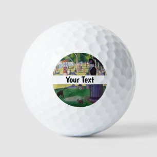 Georges Seurat - Ein Sonntag auf La Grande Jatte Golfball