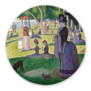 Georges Seurat - Ein Sonntag auf La Grande Jatte Keramikknauf