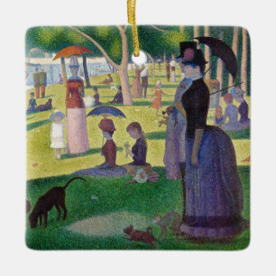 Georges Seurat - Ein Sonntag auf La Grande Jatte Keramikornament