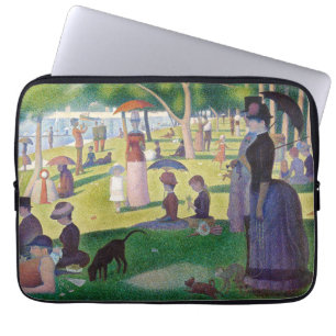 Georges Seurat - Ein Sonntag auf La Grande Jatte Laptopschutzhülle