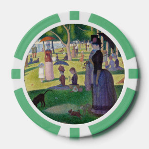 Georges Seurat - Ein Sonntag auf La Grande Jatte Pokerchips