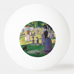 Georges Seurat - Ein Sonntag auf La Grande Jatte Tischtennisball