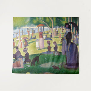 Georges Seurat - Ein Sonntag auf La Grande Jatte Wandteppich