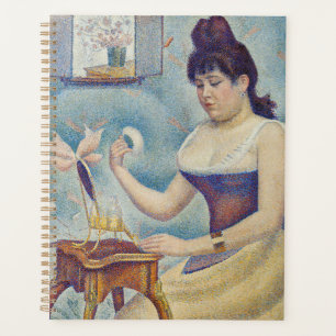 Georges Seurat - Junge Frau, die sich pudert Planer