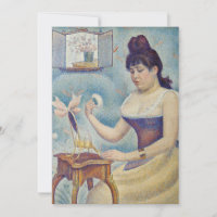 Georges Seurat - Junge Frau Powdering sich selbst