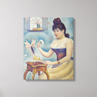 Georges Seurat - Junge Frau Powdering sich selbst