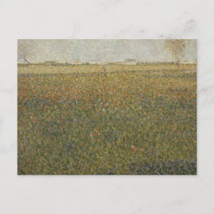 Georges Seurat - La Luzerne, Saint-Denis Postkarte