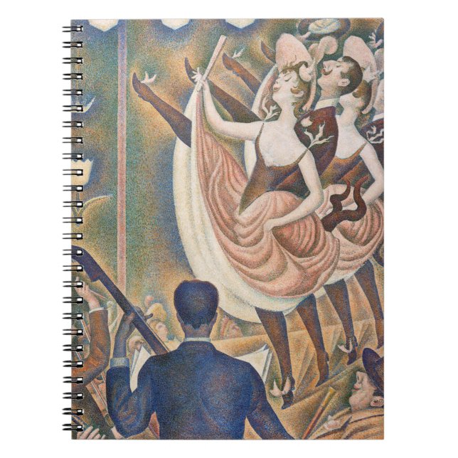 Georges Seurat - Le Chahut Notizblock (Vorderseite)