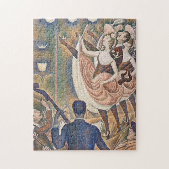 Georges Seurat - Le Chahut Puzzle (Vertikal)