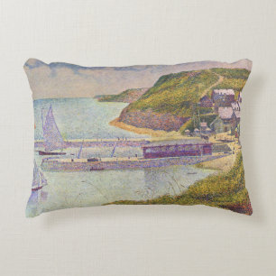 Georges Seurat - Port-en-Bessin bei Flut Dekokissen