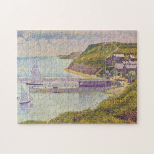 Georges Seurat - Port-en-Bessin bei Hochtide Puzzle