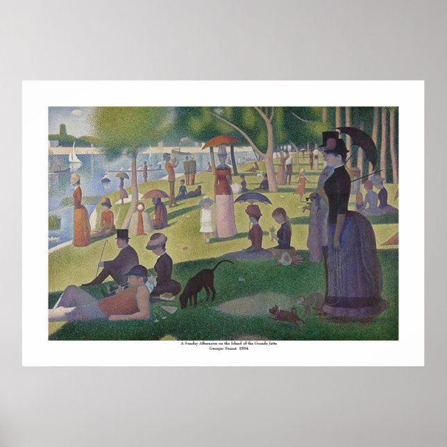 Georges Seurat Poster (Vorne)