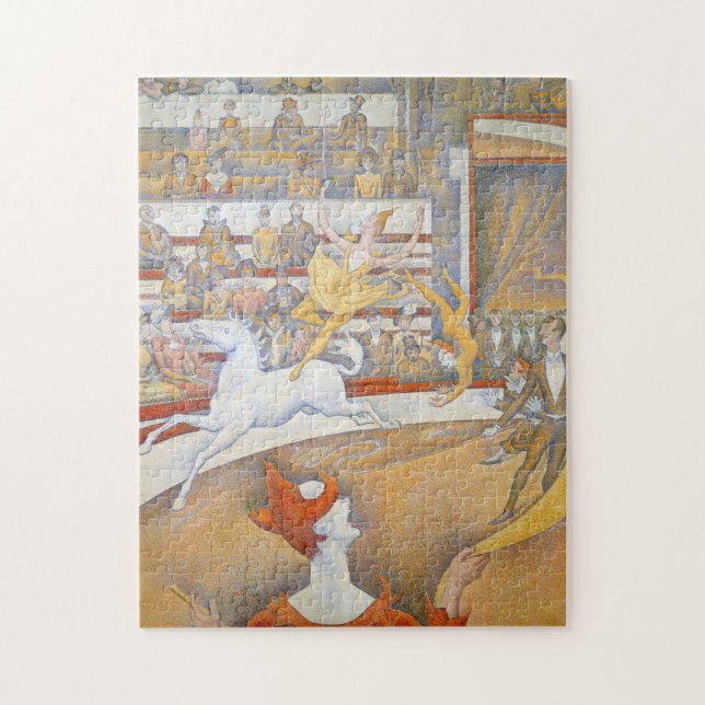 Georges Seurat’s The Circus 1891 Puzzle (Vertikal)