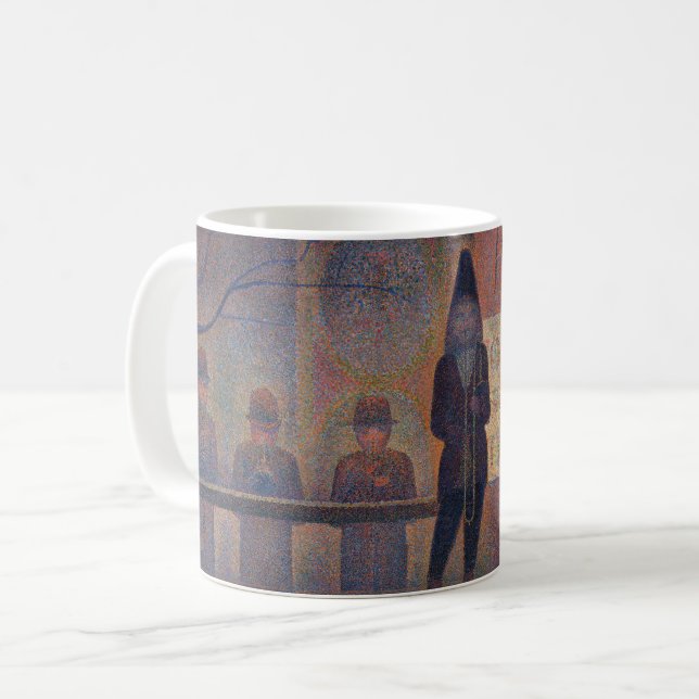 Georges Seurat - Slideshow Circus Kaffeetasse (Vorderseite Links)