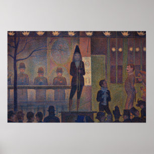 Georges Seurat - Slideshow Circus Poster