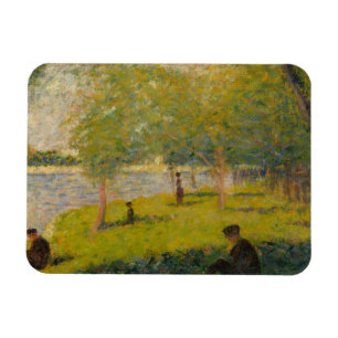Georges Seurat - Studie für einen Sonntag auf La G Magnet