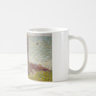 Georges Seurat - Studie für Le Bec du Hoc Kaffeetasse