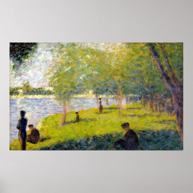 Georges Seurat Study for A Sunday La Grande Jatte Poster (Vorne)
