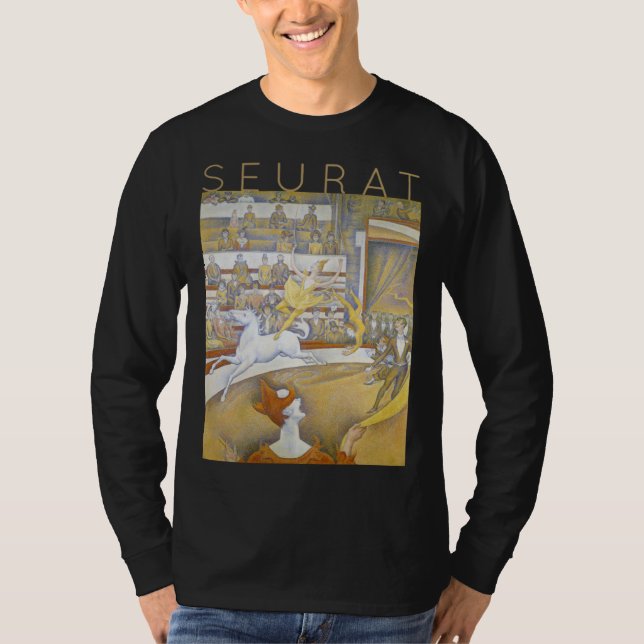 Georges Seurat  The Circus  for Artists T-Shirt (Vorderseite)