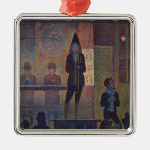 Georges Seurat - Zirkusplakat Ornament Aus Metall