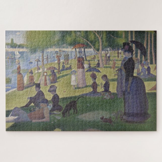 Georges Seurat's A Sunday on LaGrande Jatte Puzzle (Horizontal)