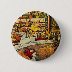 Georges Seurat's The Circus (1891) Button