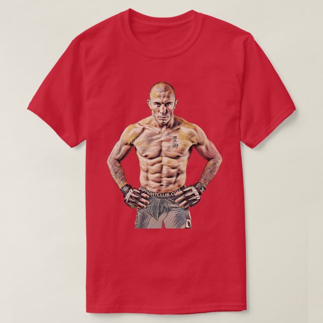 Georges The Rush St Pierre T-Shirt (Design vorne)