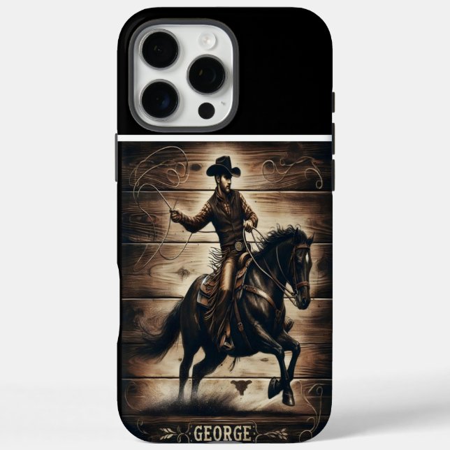 George's Western Ride Case-Mate iPhone Hülle (Rückseite)