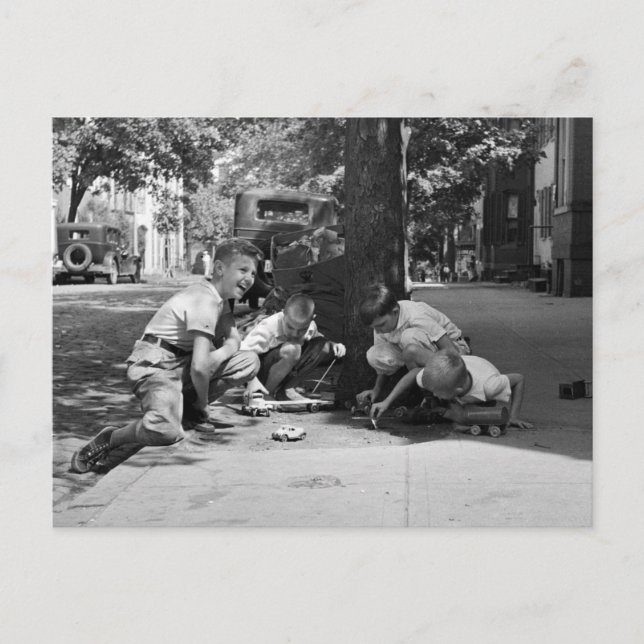 Georgetown Boys, 1930er Postkarte (Vorderseite)