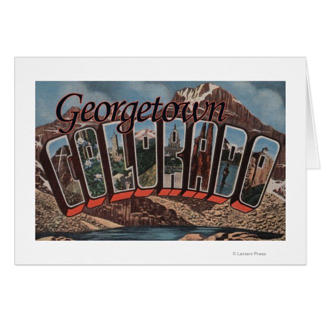 Georgetown, Colorado - Große Briefszenen (Vorderseite (Horizontal))