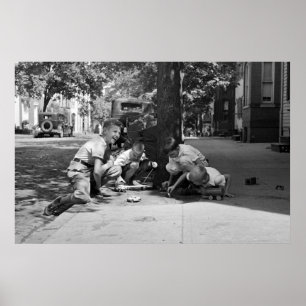 Georgetown-Jungen, Dreißigerjahre Poster