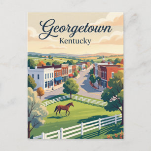 Georgetown, Kentucky Postkarte
