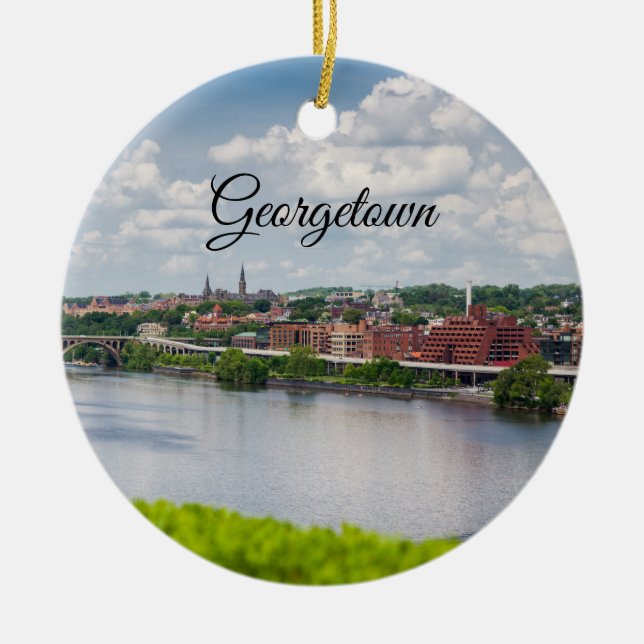 Georgetown Keramik Ornament (Vorne)