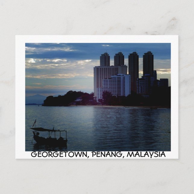 Georgetown, Penang Postcard Postkarte (Vorderseite)