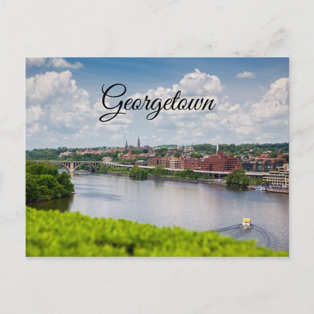 Georgetown Postkarte (Vorderseite)