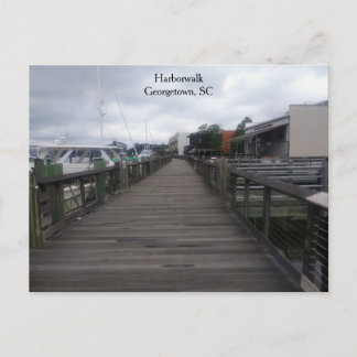 Georgetown, South Carolina Harbour Walk Postkarte