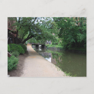 Georgetown Spaziergang Postkarte