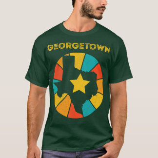 Georgetown Texas Vintage Souvenir mit Gebrauchsspu T-Shirt