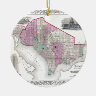 Georgetown und Washington DC Keramik Ornament